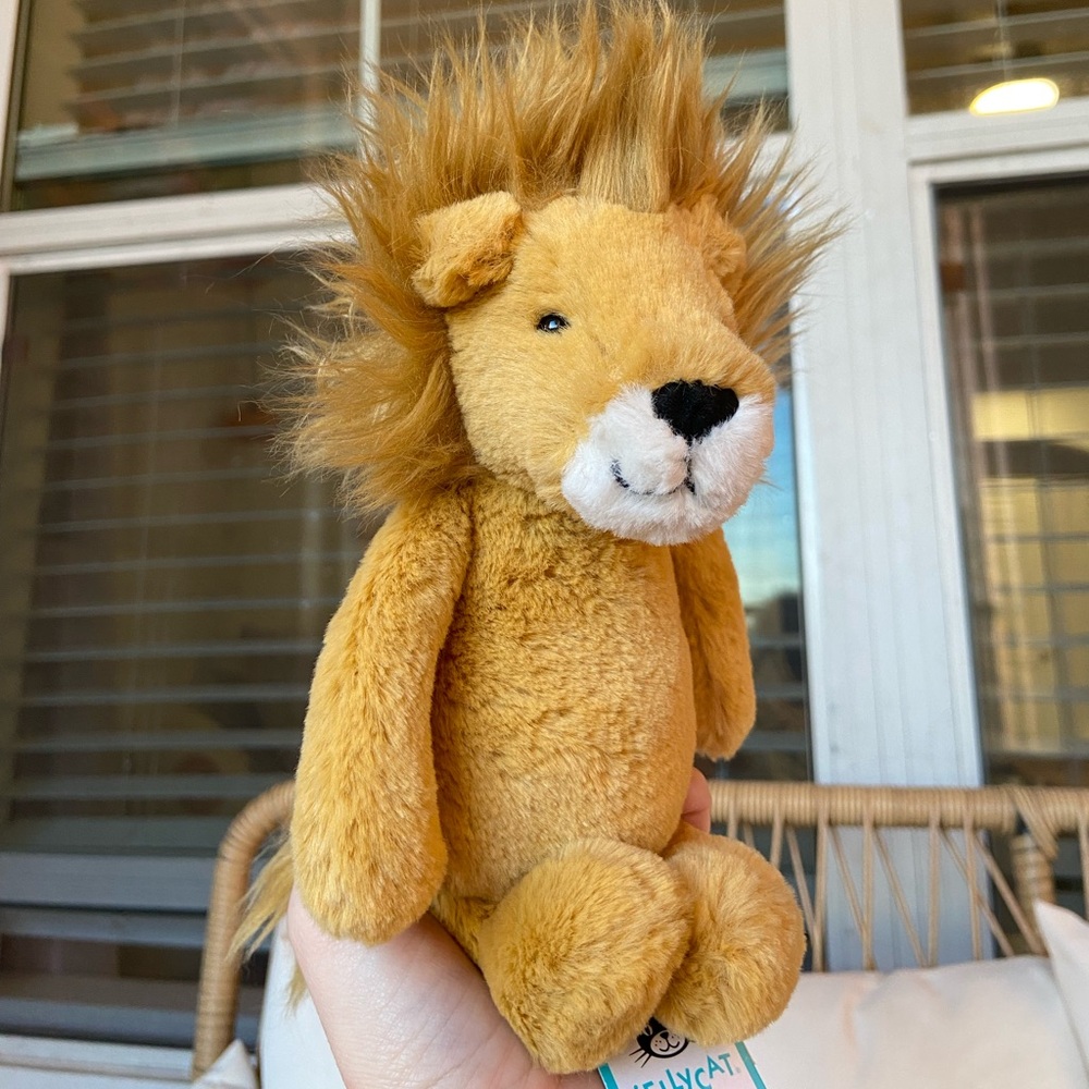 SUNDAY SALE☀️ NWT Little Bashful Lion Jellycat 🦁 RARE RETIRED